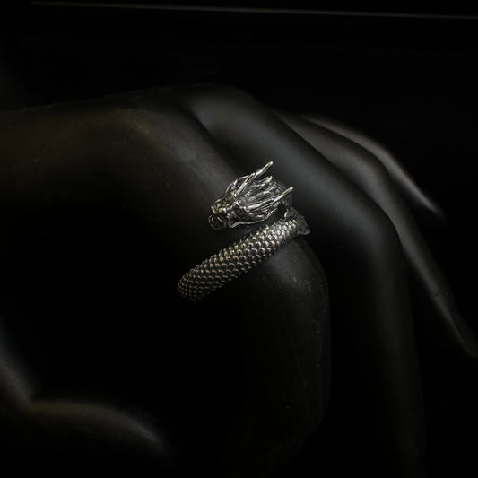 Dragon Vintage Finish Ring